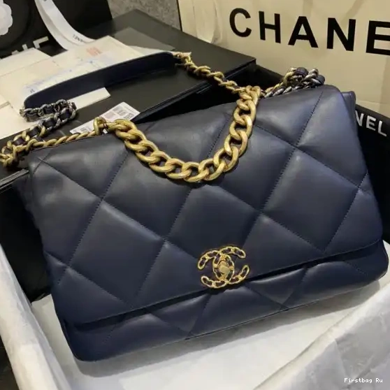 First Bag Ru CHANEL BAG 19 FLAP 0619